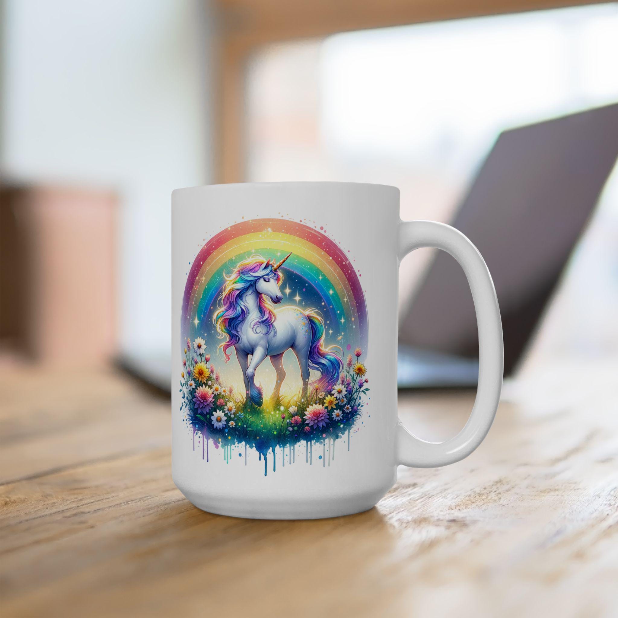 Unicorn Coffee Mug: Magical Rainbow Fantasy Drinkware - Etsy