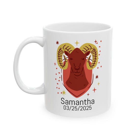 DECOHO Tazza Segno Zodiacale Gemelli 33 Cl In Ceramica, Stampata In Francia, Regalo Personalizzato