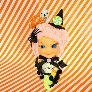 Witch Ice Cream Cone, Receive before Halloween. Ready to Ship! 12 Legs Curiosities Creepy Sweeties Collection, Halloween Art Prop, Kitschy