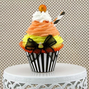 Fake Cupcake Candy Corn Collection 12 Legs Original Design Can Be Business Card Holder image 5