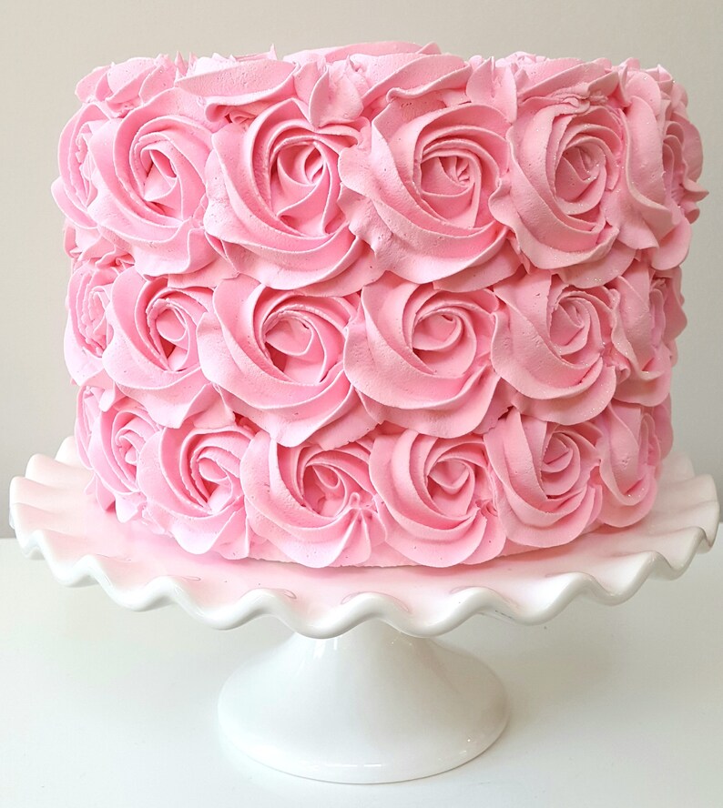 Fake Rosette Cake. Jumbo Fake Cake. Smash Cake Prop First Etsy