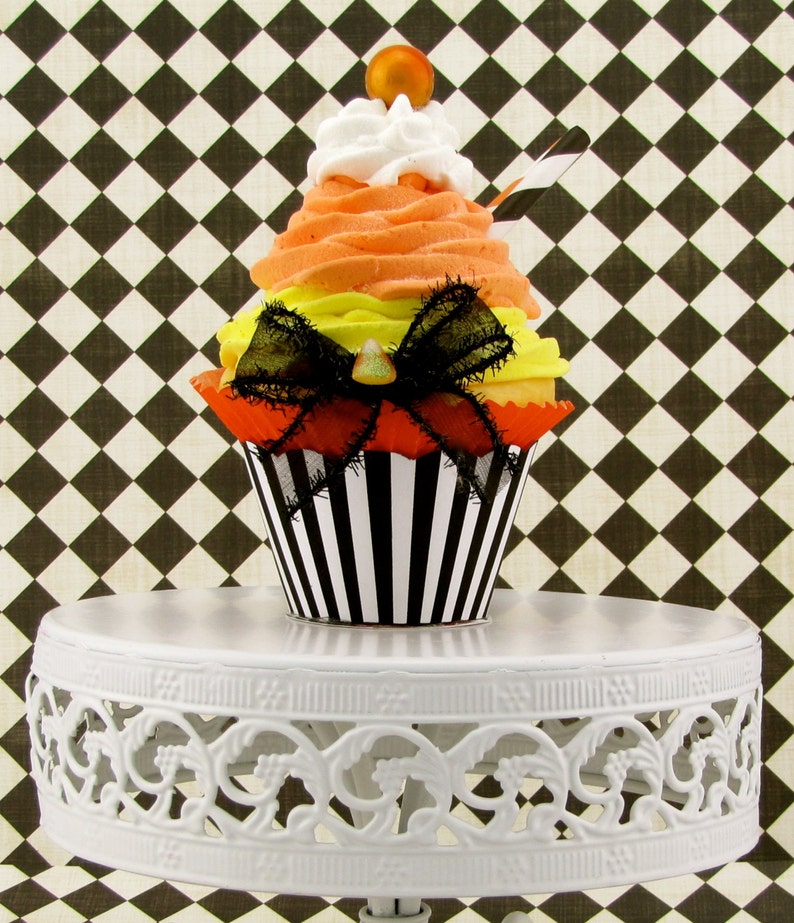 Fake Cupcake Candy Corn Collection 12 Legs Original Design Can Be Business Card Holder image 2