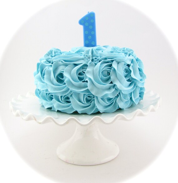 Fake Rosette Cake Your Choice One Rosette Frosting Color Etsy