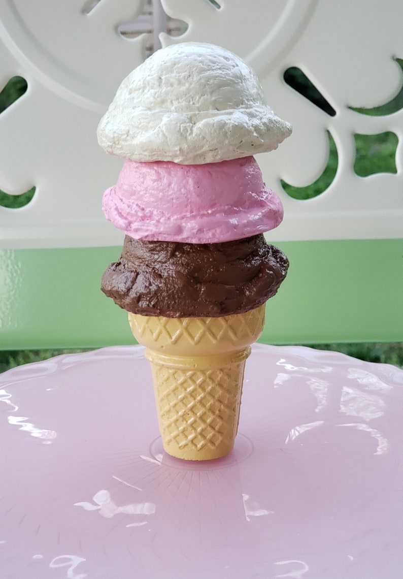 Fake Ice Cream Cone. Choice of Flavor Cone and Number of Etsy