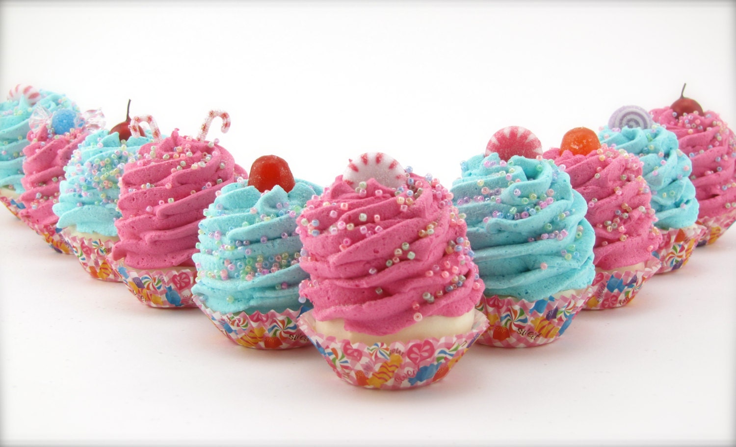 Fake Cupcake Candy Shoppe Classic Swirl by 12LegsCuriosities