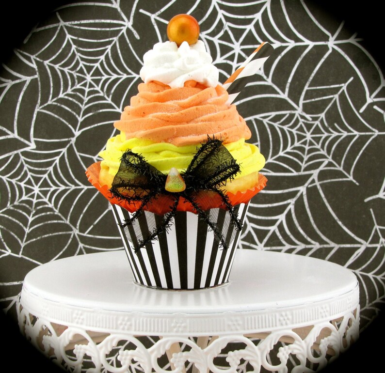 Fake Cupcake Candy Corn Collection 12 Legs Original Design Can Be Business Card Holder image 1