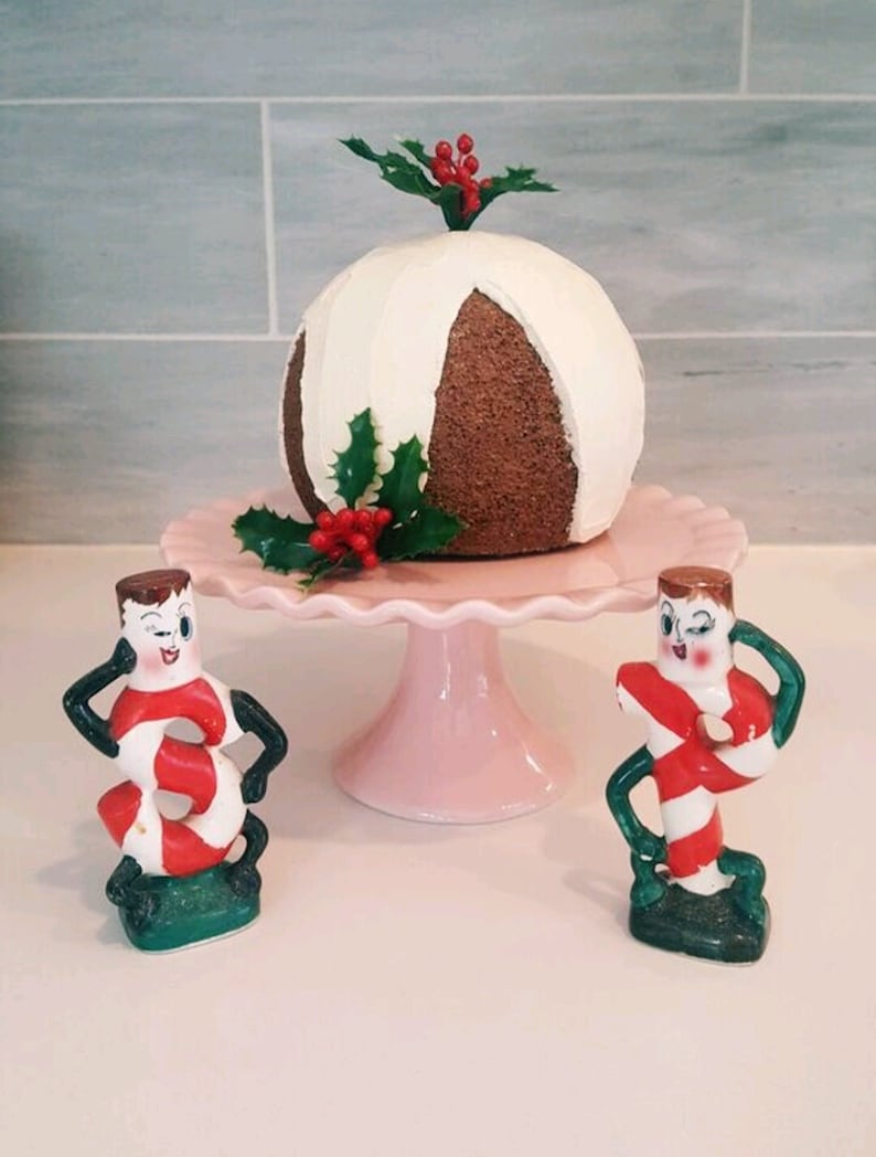 Fake Plum Pudding Cake. Figgy Pudding Christmas Cake Limited Edition. Christmas Cake Collection image 1
