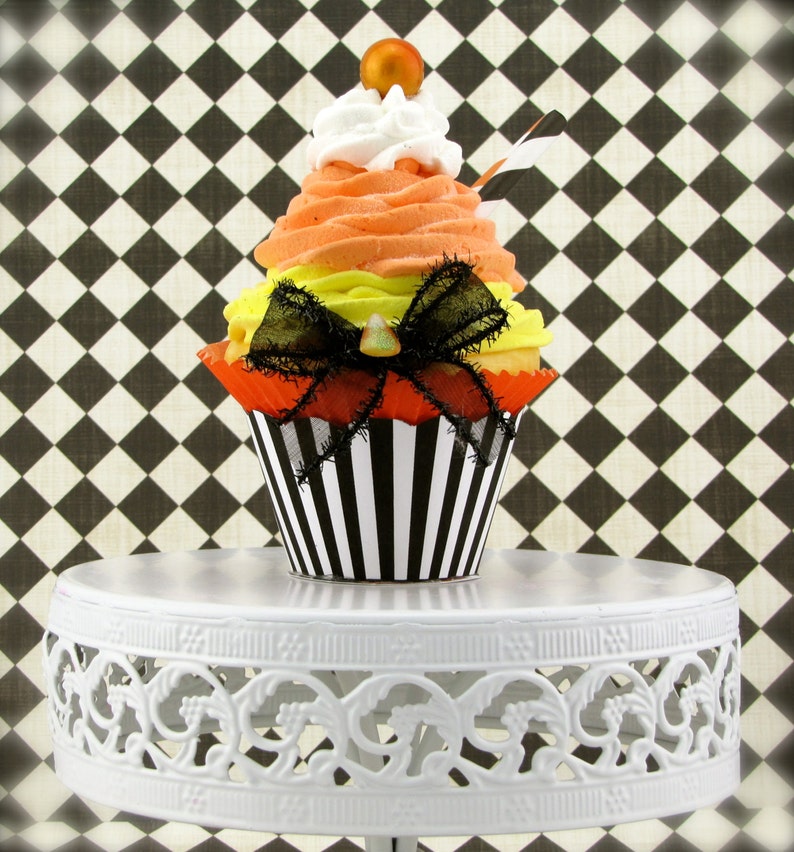 Fake Cupcake Candy Corn Collection 12 Legs Original Design Can Be Business Card Holder image 4