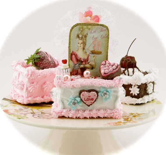 Marie Antoinette Fake Petit Four Collection Set Of 3 Petit Etsy Marie Antoinette Fake Petit Four Collection Set Of 3 Petit Etsy