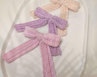 Adorable Handmade Bow Clip - Ideal Gift for Her | Gift for Girl | Bachelorette Party Favor | Everyday Wear