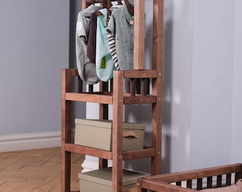 Pet Clothes Organizer, Dog Wardrobe Organizer, Luxury Dog Closet Furniture, Puppy Clothing Hanger, Small Dog Gift, Pet Storage