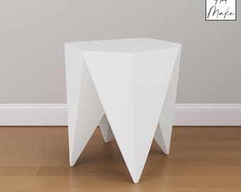 Metal stool files - "Kami" -  DXF, svg, .step, Manufacturing plan, OBJ - Cnc Laser, Plasma Cut - Design 2D & 3D