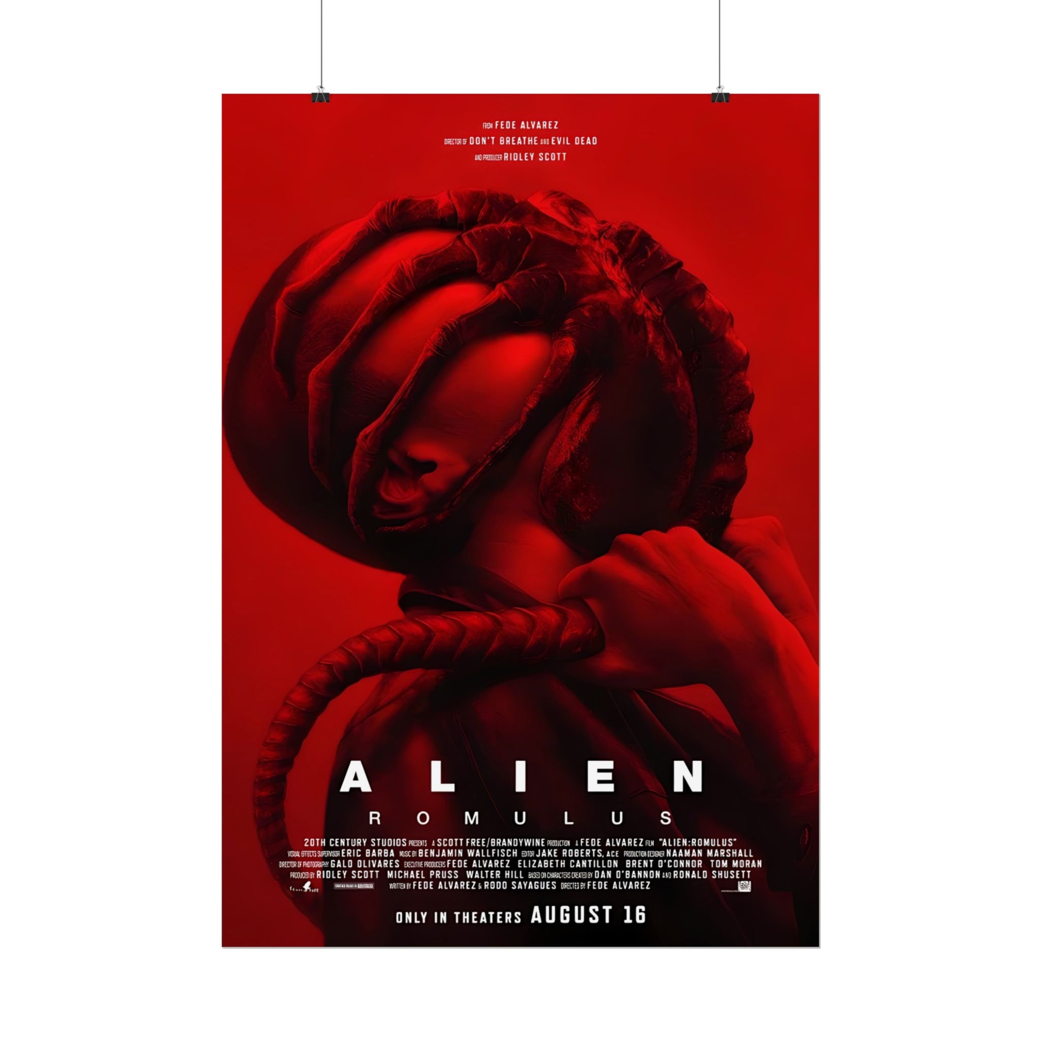 ALIEN ROMULUS POSTER Alien Poster Alien Movie Poster Alien Poster Movie