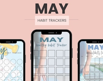 May 2024 Habit Tracker SOCIAL MEDIA | IG Stories | Workout | Accountability