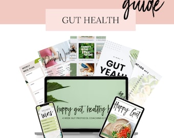 Gut Gesundheit Challenge Group Bundle - DFY Posts & Meal Guide (Digitaler Download)