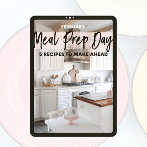 Meal Prep Day | 5 Healthy Meal Prep Recipes for February | Meal Plan