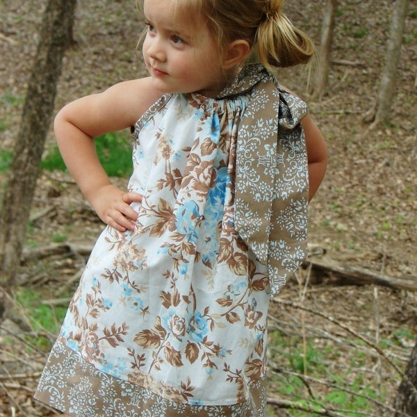 Custom Made Pillowcase Dress-0-8 years old-Annette Tatum Fabric-Tatum House