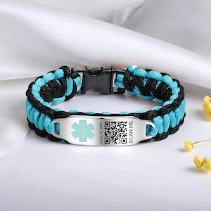 Medische armband met Qr-code voor privacybescherming