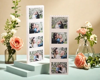 Custom color Photo Building Block with Stand,Personalized Jigsaw Puzzle Picture Block,Birthday present,Valentine's Day gift,Mother's gift