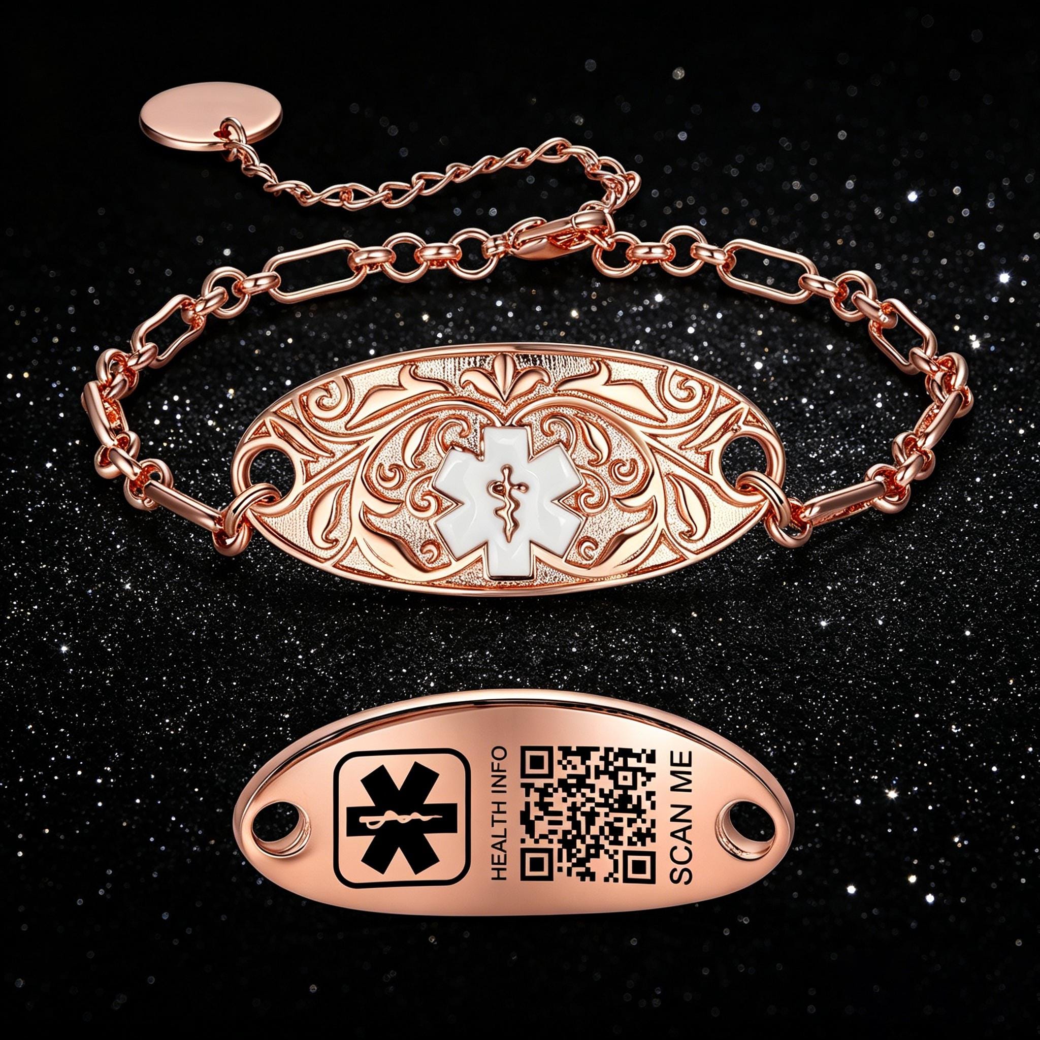 Rod of Asclepius Bracelet - Etsy