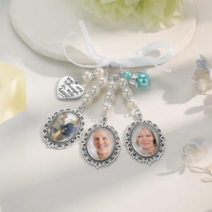 Personalisierter Brautstrauß-Charme, kundenspezifischer Foto-Blumenstrauß-Anhänger, Hochzeits-Erinnerungs-Andenken, Hochzeits-Gedenkgeschenke für sie, Hochzeits-Gastgeschenke