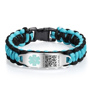 Medische armband met Qr-code voor privacybescherming