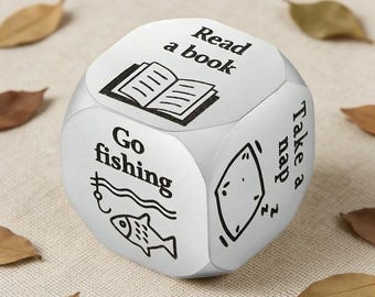 Custom pattern Dice,Funny Retirement Gifts for Women Men,Happy Retirement Gifts,Personalised Date Dice Set,Date Night Ideas,Gift For Grandma
