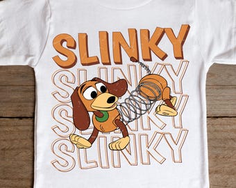 Toy Story Slinky Shirt, Disney Slinky Dog Sweatshirt, Disneyland Shirt, Toy Story Shirt, Disney World Slinky Tee, Toy Story Party