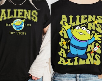 Aliens Est 1995 Shirt, Toy Story Character Sweatshirt, Pixar Aliens T-Shirt, Disneyworld Family Trip Shirt