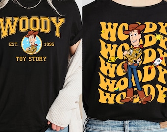 Sheriff Woody Est 1995 Shirt, Toy Story Charakter Sweatshirt, Pixar Sheriff Woody T-Shirt, Disneyworld Familien Reise Shirt