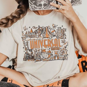 Universal Studios Halloween Shirt, Disney Halloween Tee, Disneyland Halloween Sweater, Spooky Season Disney World Halloween Sweatshirt