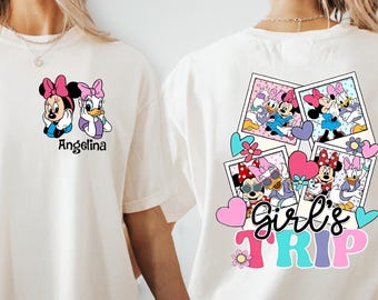 Disney Girls Trip Shirt, Minnie And Daisy Besties Shirt, Disney Best Friends Shirt, Besties Matching Shirt, Disney Family Sweatshirt