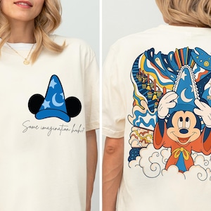 Mickey Some Imagination Huh Shirt, Walt Disney&#39;s Fantasia Mickey Sweatshirt, Disneyworld Retro Mickey Fantasia Tee, Magic Kingdom Sweater