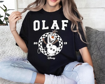 Disney Olaf Est 2023 Sweatshirt, Frozen Olaf Shirt, Disney Familien Urlaub T-Shirt, Disney Trip Shirt, lustiges Olaf T-Shirt, Magic Kingdom Shirt