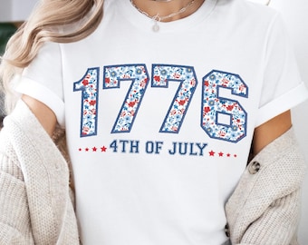 1776 4th of July Shirt, Independence Day Sweatshirt, Patriotic T-Shirt, Fourth Of July Tee, Independence Day 2026, America Shirt