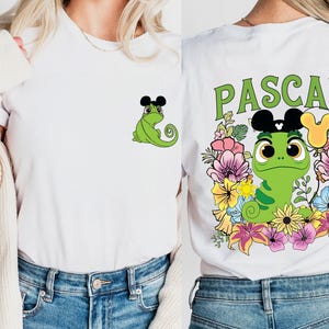 Pascal Shirt, Tangled Disney T-Shirt, Disneyland Sweatshirt, Rapunzel And Pascal Sweatshirt, Pascal With Mickey Ears Shirt, Disneyworld Tee
