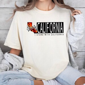 Strong California I Stand With California Shirt, Los Angeles Resilience T-Shirt, Pray For Los Angeles Sweater, Support California Tee