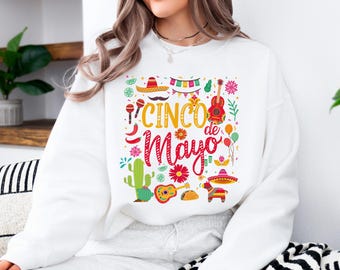Cinco de Mayo Party Shirt, Mexican Fiesta Party Tee, Cinco de Mayo Sweatshirt, Mexican Festival Family Tee, Fiesta Squad Tee, Mexican Theme