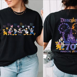 Disneyland 70th Anniversary Shirt, Disney 70th Celebration of Magic Tee, Mickey And Friends 70th Years Shirt, Disneyland Family Trip 2025
