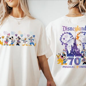 Disneyland 70th Anniversary Shirt, Disney 70th Celebration of Magic Tee, Mickey And Friends 70th Years Shirt, Disneyland Family Trip 2025