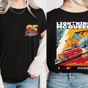 Lightning Mcqueen Shirt, Disneyland Shirt, Disneyworld Shirt, Mcqueen 95 Tee, Magic Kingdom Family Tee, Cars Shirt