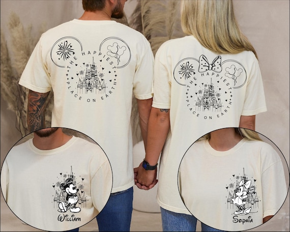 The Happiest Place One Earth Shirt, Disney Magical Castle Shirt, Mickey Castle Shirt, Disney Vacation Shirt, Magical Kingdom Shirt