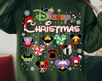 Das böse Weihnachts-Sweatshirt, das T-Shirt mit Schurkenmotiven, das T-Shirt für den Weihnachtsausflug mit Freundinnen