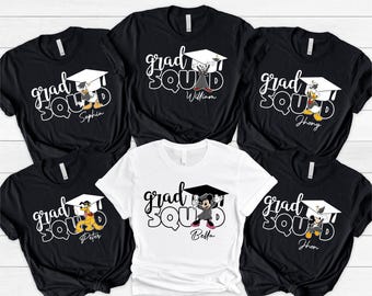 Disney Grad Squad Shirt, Disney Senior Trip Shirt, Mickey&Co Class of 2026 T-Shirt, Disney Senior School Tee, Graduation Class Shirt