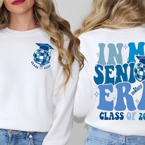 In My Senior Era Shirt, Class Of 2025 T-Shirt, High School Senior Tee, Senior Graduation Sweatshirt, Senior 2025 Shirt, School Grad T-Shirt