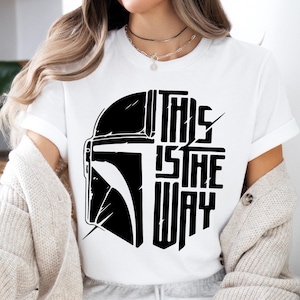 This Is The Way Star Wars Shirt, Disney Star Wars Mandalorian Sweatshirt, Galaxy&#39;s Edge Tee, Disney World Family Trip, The Mandalorian Tee