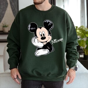 Cute Mickey Mouse Shirt, Disney Trip Mickey Sweatshirt, Retro Mickey Sweater, Mickey Ears Tee, Disneyland Magical Vacation Outfit