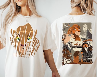 Simba And Nala Shirt, The Lion King Tee, Animal Kingdom Nala T-Shirt, Disneyland Girls Trip Sweatshirt, Safari Adventure Tee