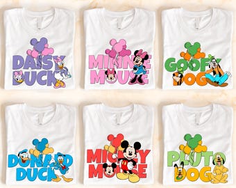 Mickey And Friends Shirt, Disney Vacation T-Shirt, Mickey And Co Sweatshirt, Magic Kingdom Characters Tee, Disney Family Matching Shirt