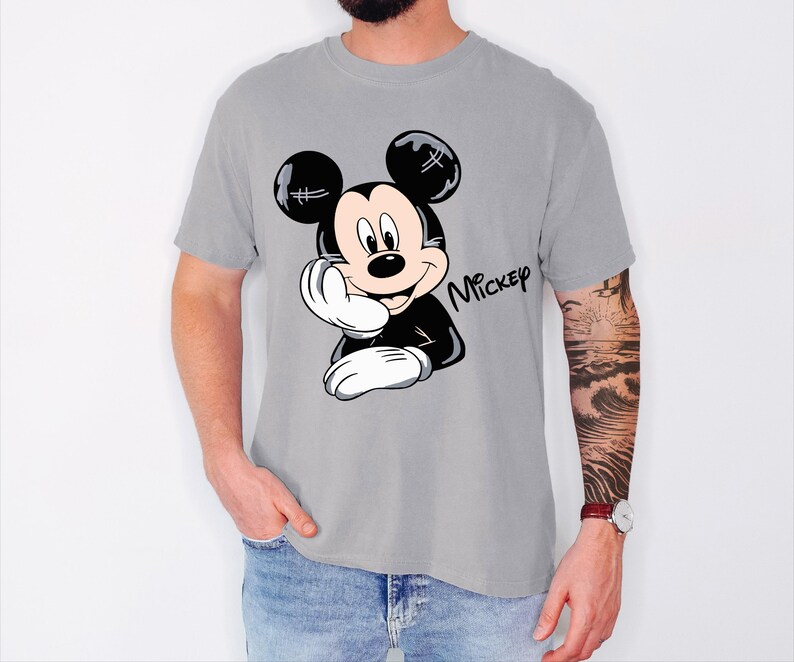 Cute Mickey Mouse Shirt, Disney Trip Mickey Sweatshirt, Retro Mickey Sweater, Mickey Ears Tee, Disneyland Magical Vacation Outfit